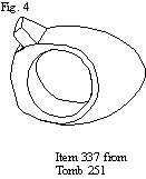 This drawing is reversed from the original photograph to match it with the drawings of the ring in the same article